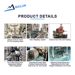 Máquina <span class=keywords><strong>de</strong></span> <span class=keywords><strong>Cultivo</strong></span> <span class=keywords><strong>de</strong></span> <span class=keywords><strong>Tejidos</strong></span>, Fermentador Industrial <span class=keywords><strong>de</strong></span> Acero Inoxidable, Biorreactor <span class=keywords><strong>de</strong></span> 500l, 1000l, 2000l, 5000l, Fermentador <span class=keywords><strong>de</strong></span> <span class=keywords><strong>Cultivo</strong></span> Celular, Biorreactor - Product Image 2