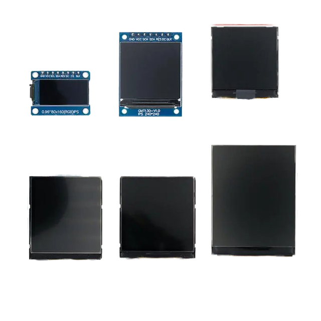 TFT Display 0.96/1.3/1.44/1.77/1.8/2.4/2.8 Inch IPS 7P SPI HD 65K TFT Full Color LCD Module ST7735 Drive IC 80*160