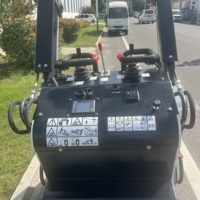 Cina fabbrica Batterie Loader idraulico Mini Skid Steer elettrico 0.6 ton 1 ton 1.5 2 ton per la vendita