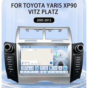 Autoradio tactile 7 pouces pour Toyota Yaris XP90 VITZ Platz, avec CarPlay sans fil et Android Auto, lecteur multimédia pour <span class=keywords><strong>voiture</strong></span>, WiFi, DSP - Product Image 1