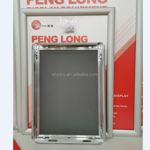 Letrero de aluminio Marco de imagen edificio Oficina aviso marco publicidad pantalla pargo marco 8,5x11 fabricante - Product Image 4