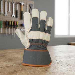 Cow Grain Safety Polyethylene Anti-static Touchscreen Rigger <b>Glove</b> with Safety Cuff for Both <b>Driver</b> and Industry - Product Image 5