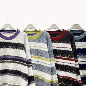 Suéter Cárdigan de Punto con Cuello Redondo y Pedrería, Diseño Elegante y de Alta Gama para Mujer - Product Image 1