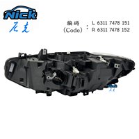 Pour BMW Série 4 F32 Phare LED 2017-2020 BMW F32 F36 420i 428 430i 435i M3 M4 Gauche et Droit Phare d'origine LED DRL