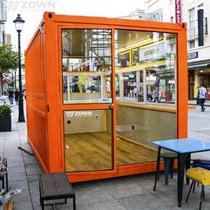 Custom Size Mobile Kitchen Food Trailer Street Fast Food Cart for Hotdogs Candies Chips Ice Cream Kiosk with Pizza <b>BBQ</b> Truck - Product Image 1