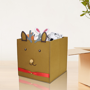 Panier de rangement pliable carré en feutre pour vêtements, vente en gros d'usine, moderne, 1 couche, capacité de charge 5-10 kg - Product Image 4