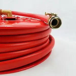 High Quality Fire Hoses Red Fire Fighting Emergency Rescue Fire Hose Reel