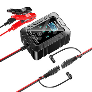 Chargeur de batterie intelligent double tension 12V/6V 1.5A avec détection et réparation pour <span class=keywords><strong>voiture</strong></span> moto - Product Image 5