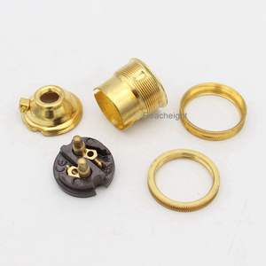 UK Australie <span class=keywords><strong>B22</strong></span> Rétro Laiton Lampe Titulaire <span class=keywords><strong>Baïonnette</strong></span> Vintage Lampe <span class=keywords><strong>Douille</strong></span> - Product Image 2