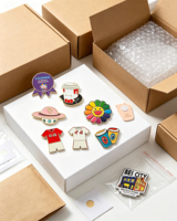 Broches personnalisées en émail, personnages de dessins animés, pour cadeaux et collections
