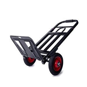 Troli Dorong Lipat 4 Roda Ringan Berbahan Baja Desain Portabel untuk Belanja dan Perjalanan Luar Ruangan - Product Image 1