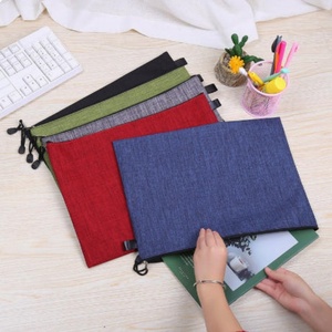 Sacs à fermeture éclair pliables en tissu Oxford écologiques et simples pour étudiants et usage professionnel – Sacs de classement épais et imperméables – Vente en gros fabricant - Product Image 2