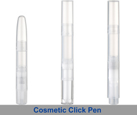 Stylo applicateur d'huile à ongles vide en plastique de 6 ml, marque privée, avec embout en feutre, conception à tête unique, corrige rapidement les éclaboussures indésirables