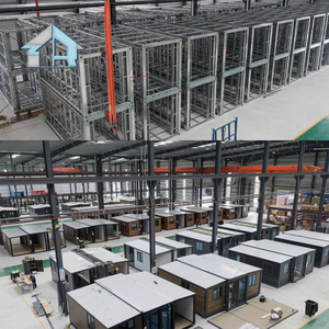 <span class=keywords><strong>Maison</strong></span> préfabriquée en acier durable et imperméable, et logements transportables de 20 pieds pour projets d'habitation - Product Image 3