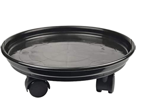 Soucoupes géantes en plastique pour pots de fleurs Accessoires pour pots de plantes plaqués pour le jardin, la maison et les hôtels Design polyvalent pour l'utilisation au sol - Product Image 2