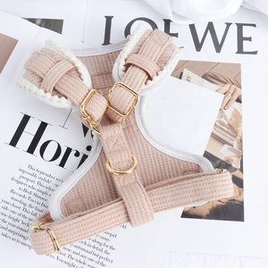 Arnés para Perros sin Tirones, Tejido Suave tipo Waffle, Ajuste Cómodo, Anilla en D para Correa, Colores OEM/ODM - Product Image 1