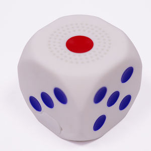 Mini haut-parleur Bluetooth en forme de dés |   Haut-parleur portable sans fil en forme de dés avec lumières RGB - Product Image 3