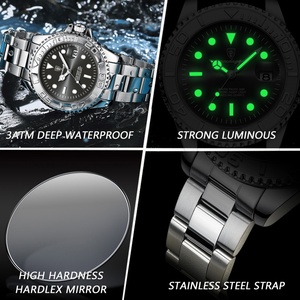 POEDAGAR 680 Luxury Men's Quartz <b>Watches</b> Business Sports Waterproof Luminous Date Stainless Steel Case Alloy Fashion Pointer - Product Image 5