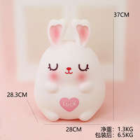 Tirelire personnalisée en résine PVC style Avengers pour enfants, cadeau d'anniversaire, tirelire lapin, tirelire ATM pour enfants, boîte à monnaie mignonne avec serrure à clé