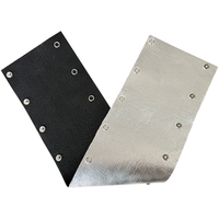 Manchons de protection de câbles en silicone haute résistance, ignifuges et isolants thermiquement, avec boucle en acier