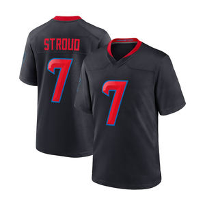7 C.J. Stroud 3 Tanque Dell 24 Derek Stingley Jr. 51 Will Anderson Jr. Houston Bordado camisa de futebol americano - Product Image 3