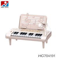 Orgue électronique pour enfants avec microphone 37 touches avec chaise Éducation précoce Clavier électrique pour enfants