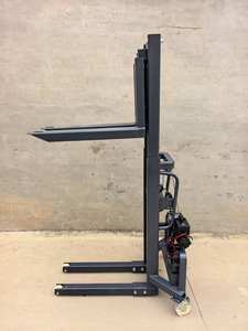 Powered 300 küçük kaldırma Forklift ile palet taşıyıcı kg Mini elektrikli istifleyici yeni durum kendinden yüklemeli Forklift - Product Image 2