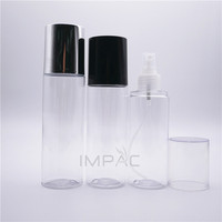 Flacon pulvérisateur transparent pour cosmétiques capillaires et soins du visage, tonique, 180 ml