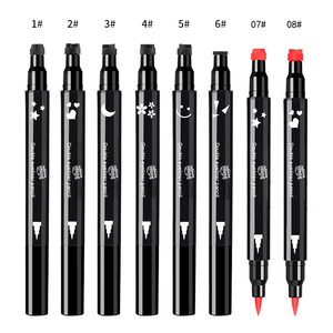 Pabrik grosir kosmetik merek sendiri Gel pena <span class=keywords><strong>Eyeliner</strong></span> Vegetarian hitam cair tahan air <span class=keywords><strong>Eyeliner</strong></span> pena stempel - Product Image 5