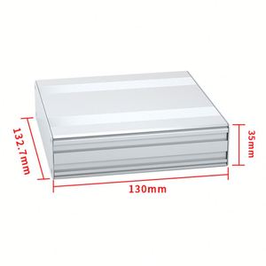 EBM IP54 Rated Extruded Aluminum Amplifier Heatsink Boxes Housing Customization Industrial Electrical AC Inverter <b>Enclosures</b> - Product Image 1