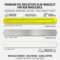 Bracelet claquant personnalisé en PVC Linxu avec impression UV, bracelet réfléchissant pour cadeaux promotionnels et fêtes