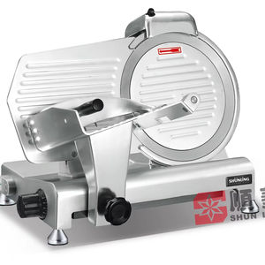 Trancheuse à <span class=keywords><strong>jambon</strong></span> et à fromage semi-automatique de 8 pouces entièrement anodisée, état neuf - Product Image 1