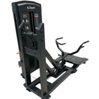 Machine de musculation professionnelle à charges guidées pour soulevé de terre, équipement de gym robuste pour entraînement des quadriceps, fessiers, hanches et jambes