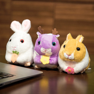 Ventas al por mayor peluche de conejito juguete electrónico juguete de <span class=keywords><strong>cochinillo</strong></span> de cola moviendo juguete de animal - Product Image 2