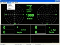 Machine d'équilibrage turbo dynamique à rotor à roulement souple Machine d'équilibrage RYQ-3