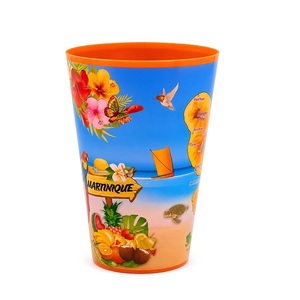 Coupe <span class=keywords><strong>de</strong></span> stade avec impression <span class=keywords><strong>de</strong></span> <span class=keywords><strong>la</strong></span> carte des î<span class=keywords><strong>les</strong></span> <span class=keywords><strong>de</strong></span> <span class=keywords><strong>la</strong></span> <span class=keywords><strong>Guadeloupe</strong></span> Grande-Terre, Basse-Terre, Marie-Galante, <span class=keywords><strong>Les</strong></span> Saintes - Souvenir d'événement sportif - Product Image 2