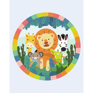 Party Love Piata Selva 43x43cm 12 Pcs Bag Party Decoration - Product Image 1