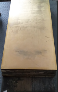 Fournisseurs chinois de plaques/feuilles de laiton poli ASTM C36000 HPb63-3 de 10 mm et 20 mm pour pièces détachées automobiles, taille personnalisée - Product Image 4