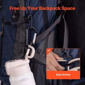 DB 10 PCS Caribeaner Clip Spring Snap Hook Porte-clés pour Camping & Sports Qualité Mousqueton - Product Image 5