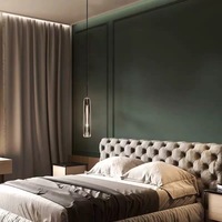 Lustre LED Postmoderne de Chevet avec Surface en Fer et Cristal, Éclairage de Luxe à Fixation Murale pour Salle à Manger et Bar