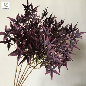 Vente en gros 73cm de feuilles artificielles <span class=keywords><strong>d</strong></span>'<span class=keywords><strong>automne</strong></span> orange en soie <span class=keywords><strong>d</strong></span>'érable <span class=keywords><strong>D</strong></span>écoration <span class=keywords><strong>d</strong></span>'halloween pour la remise des diplômes de mariage <span class=keywords><strong>d</strong></span>'hôtel à la maison - Product Image 5