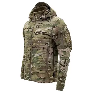 Huanlong Fashion Outdoor Brust Rücken Clip Baumwolle gepolstert Thermal Lightweight Tactical Jacket Wandern Warme Jacke