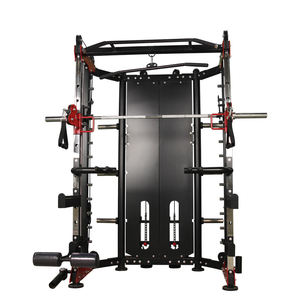 Rack de Sentadillas Smith de 50 kg/<span class=keywords><strong>Grupo</strong></span>, Totalmente 2 Grupos, Equipo de Gimnasio Profesional, Máquina de Ejercicios de Entrenamiento de Fuerza y Fitness - Product Image 3