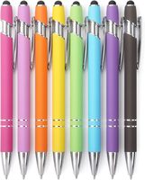Stylet tactile multifonctionnel avec lampe torche LED, ensemble cadeau promotionnel personnalisable pour entreprises, design durable et élégant, boîte en plastique