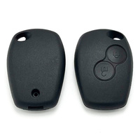 Clé de voiture Renault fabriquée en usine pour Clio Kangoo Master Modus Logan, clés de véhicule, coque de clé à plat Renault, clé à distance
