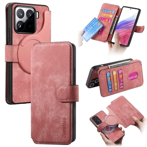 Cartera de <span class=keywords><strong>carga</strong></span> inalámbrica Funda de cuero para Xiaomi 12/12 <span class=keywords><strong>Lite</strong></span>/13/14/15/15 Pro con ranuras para tarjetas - Product Image 6