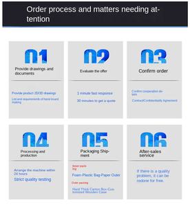 خدمات خراطة وتصنيع دقيقة بالتحكم الرقمي بالحاسوب للأجزاء الألومنيوم غير القياسية والمكونات الميكانيكية ثلاثية الأبعاد - خدمات خراطة صينية بالتحكم الرقمي بالحاسوب - Product Image 5