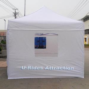 خيمة مخصصة تجارية صغيرة محمولة 3*3 قابلة للطي لفعاليات المعرض الترويجي الداخلي وحدة عرض خارجية بيضاء - Product Image 2