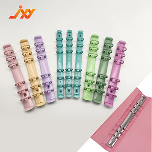 A5, металлические никелированные зажимы для переплета с 6 кольцами, легко открывающийся механизм, длина 175 мм для переплета с листьями, записные книжки для альбомов - Product Image 6