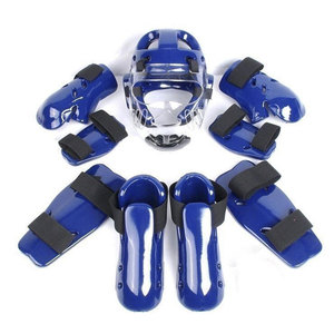 Miếng Đệm Bảo Vệ Tay Chân Đầu Và Shins Nhúng Bọt Sparring Gear Guard Cho Taekwondo Do Karate - Product Image 3